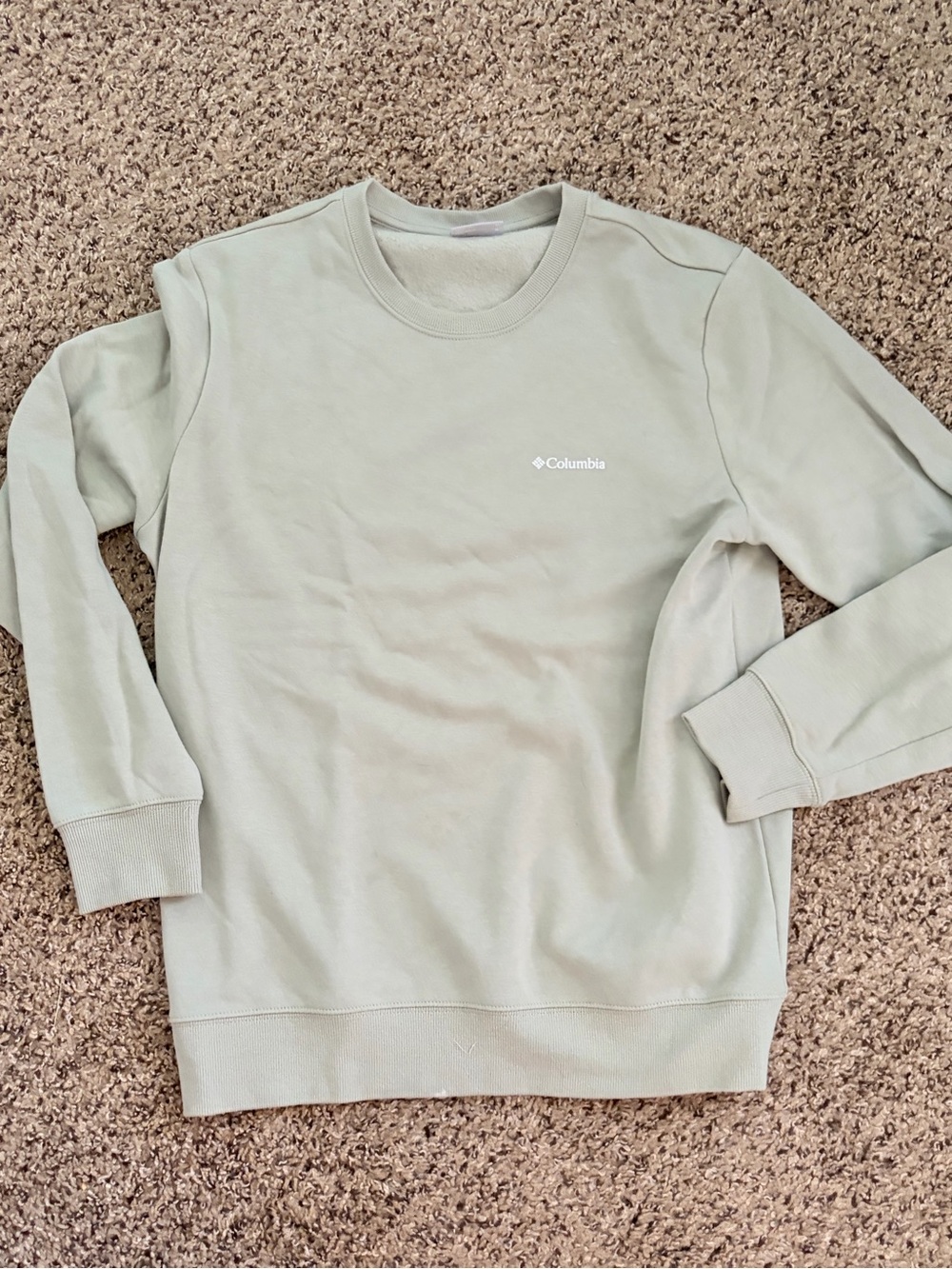 Columbia Women's Sage Green Crewneck Sweatshirt